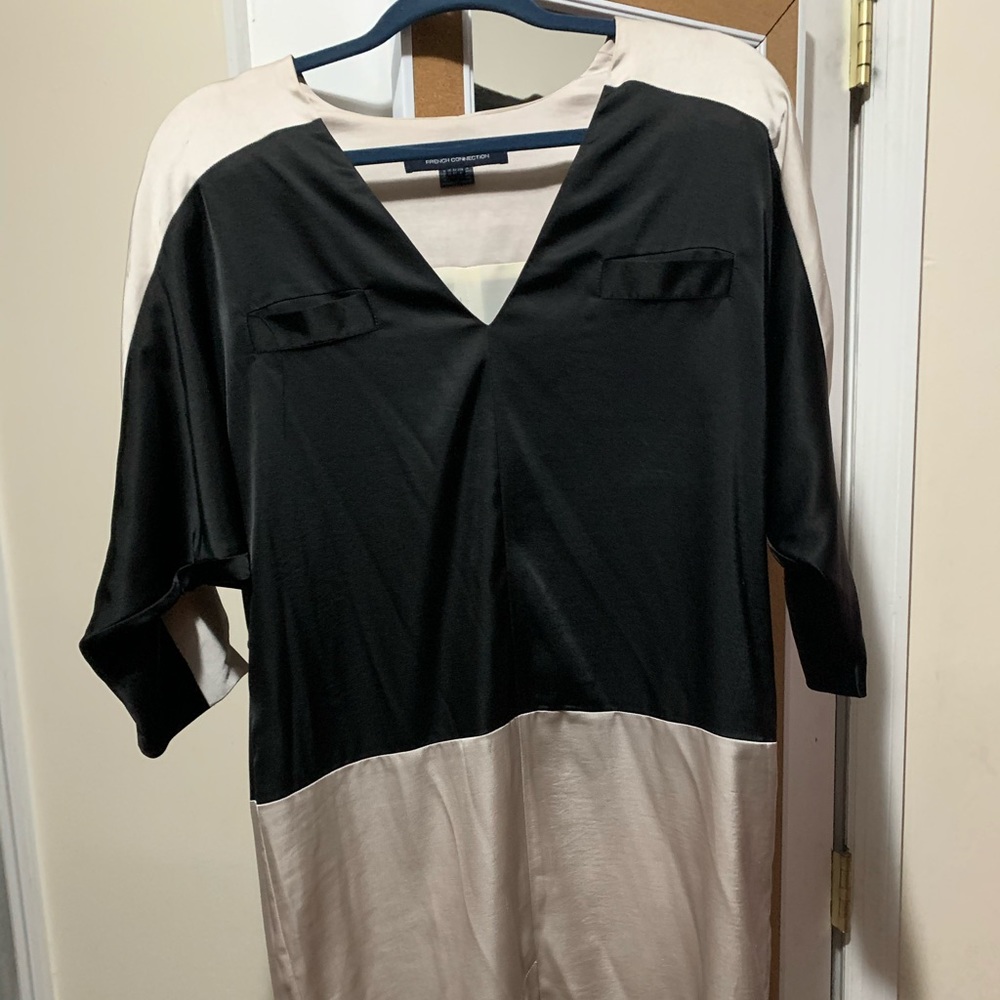 NWOT French Connection bi-color dress